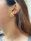 Boucles d'oreilles Boucles d’oreilles feuilles en or jaune 18 carats et corail 58 Facettes