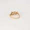 Bague 55.5 Bague diamants fin XIXe en or rose 18 carats et platine 58 Facettes