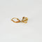Boucles d'oreilles Pendants d’oreilles polylobés vers 1900 en or jaune et blanc 18 carats 58 Facettes
