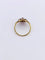 Bague 52 Bague ovale fin XIXe en or 18k, rubis et diamants 58 Facettes