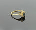 Bague 57 Bague tourbillon en or 18k, saphir et diamants 58 Facettes