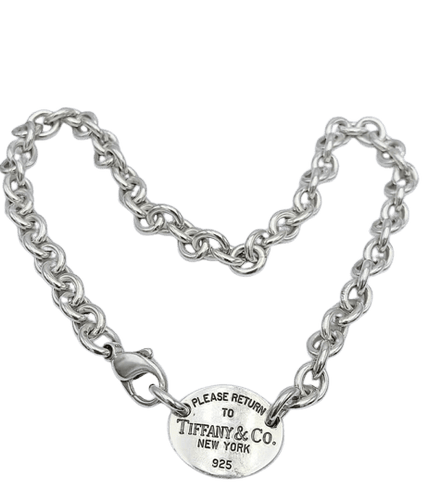 Collier Tiffany & Co - Collier ras-de-cou en argent 925 avec pendentif 58 Facettes