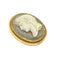 Broche Broche camée ovale en agate sur or jaune 18K 58 Facettes