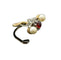Bague 53 Bague trilogie ancienne en or 18K avec perles, grenat et diamants 58 Facettes