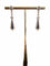 Boucles d'oreilles Boucles d'oreilles pendantes - Art déco en or blanc 18 carats, saphirs et diamants 58 Facettes