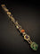 Bracelet Slide - Bracelet en or jaune 14 kt avec pierres précieuses et émaux 58 Facettes
