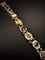 Bracelet Slide - Bracelet en or jaune 14 kt avec pierres précieuses et émaux 58 Facettes