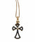 Collier Recarlo - Collier pendentif croix en or rose et diamants 58 Facettes