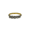 Bague 51.5 Bague en or jaune 750 sertie de 5 diamants 0,53 ct 58 Facettes