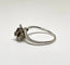 Bague 60 Bague rose en or blanc 750 sertie de diamants 58 Facettes