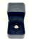 Bague 60 Bague rose en or blanc 750 sertie de diamants 58 Facettes