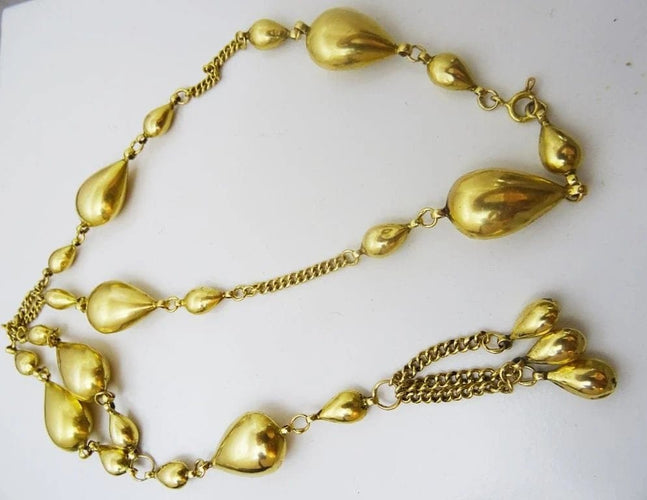 Collier Collier irakien en or jaune 18 carats 58 Facettes