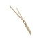 Pendentif Pendentif plaque en or jaune 750/1000 et diamant rond 0,05 ct 58 Facettes 330089746