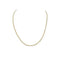Collier Chaîne maille forçat 45,5 cm en or jaune 18k 58 Facettes 330091605