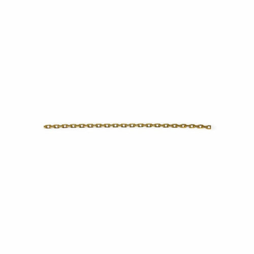 Collier Chaîne maille forçat 45,5 cm en or jaune 18k 58 Facettes 330091605