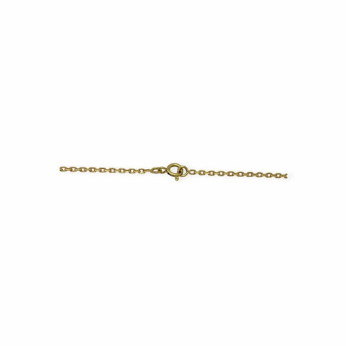 Collier Chaîne maille forçat 45,5 cm en or jaune 18k 58 Facettes 330091605