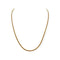 Collier Chaîne - Maille gourmette 62 cm en or jaune 18k 58 Facettes 330089598