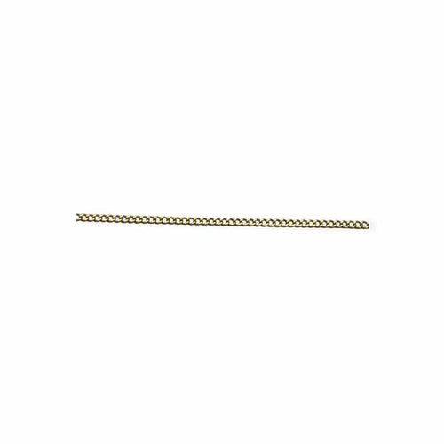 Collier Chaîne maille gourmette 45,5 cm en or jaune 750 58 Facettes 330092185