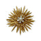 Broche Broche fleur en or jaune, perle de culture et diamants 58 Facettes 330089636