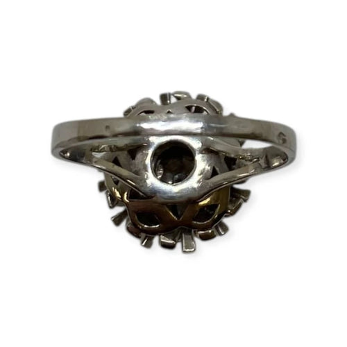 Bague 56 Bague chou en or blanc 18k et diamants 58 Facettes 330089238