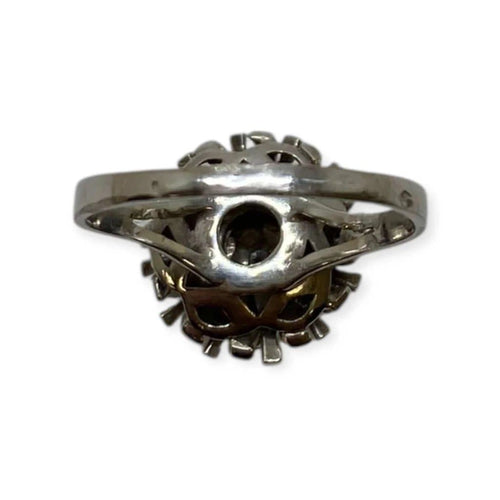 Bague 56 Bague chou en or blanc 18K et diamants 58 Facettes 330089238