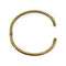 Bracelet Bracelet jonc ovale à ouverture en or jaune 750 58 Facettes 330089756