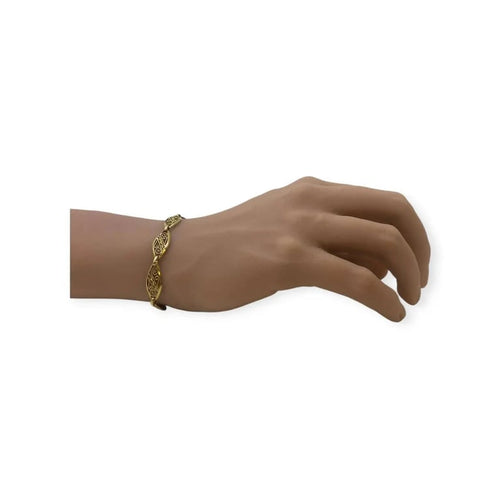 Bracelet Bracelet filigrané en or jaune 18K 58 Facettes 330088174