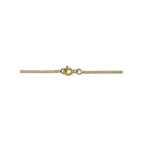 Collier Chaîne maille gourmette en or jaune 58 Facettes 330088373