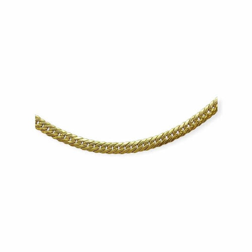 Collier Collier maille anglaise en or jaune 18K (750/1000) 58 Facettes 330088812
