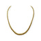 Collier Collier maille palmier en or jaune 750 58 Facettes 330088811