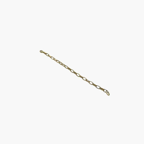 Bracelet Bracelet maille trombone en or jaune 18K 58 Facettes 149064432