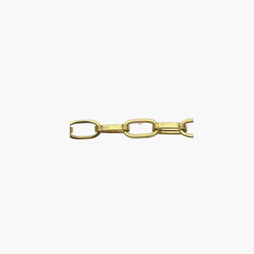 Bracelet Bracelet maille trombone en or jaune 18K 58 Facettes 149064432