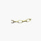 Bracelet Bracelet maille trombone en or jaune 18K 58 Facettes 149064432