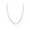 Collier Chaîne maille Figaro 50 cm en or jaune 18k (750) 58 Facettes 149065515