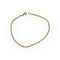 Collier Chaîne de cheville maille marine en or jaune 18k (750) 58 Facettes 149065150