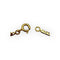 Collier Chaîne de cheville maille marine en or jaune 18k (750) 58 Facettes 149065150