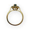 Bague 55 Bague marguerite en or jaune 750, saphirs et diamants 58 Facettes 149066025