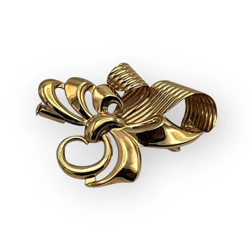 Broche Broche style ancien en or jaune 18K 58 Facettes 149058817