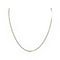 Collier Chaîne maille forçat en or jaune 18K 45 cm 58 Facettes 149060130