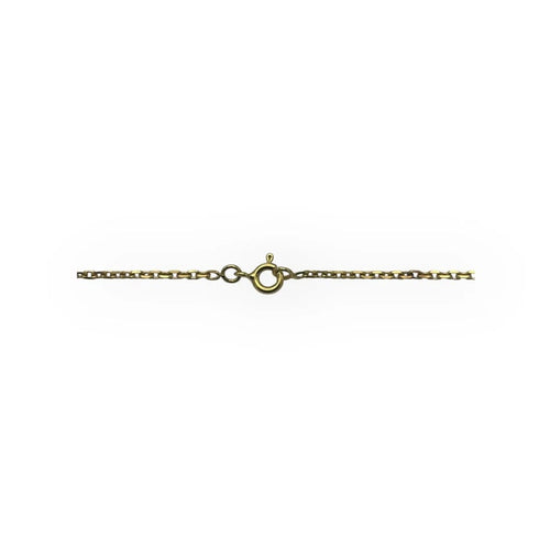 Collier Chaîne maille forçat en or jaune 18K 45 cm 58 Facettes 149060130