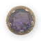 Bague 51 Bague vintage en or jaune 14K avec améthyste 58 Facettes 149062582