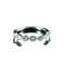 Bague 52 Bague en or blanc sertie de diamants (0,37 ct) 58 Facettes R1453