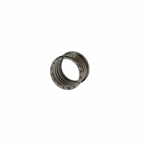 Bague 53 Bvlgari B.zero1 - Bague 4 bandes en or blanc 18 carats 58 Facettes