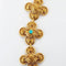 Collier M. Gérard - Sautoir transformable en or jaune 18k, émeraudes, turquoises et émail 58 Facettes