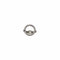 Bague 49 Bague en or blanc 18 carats avec diamant taille brillant 58 Facettes