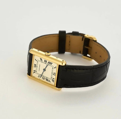 Montre Cartier Tank Louis - Montre en or 18 carats 58 Facettes LV110