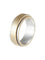 Bague 57 Piaget Possession - Alliance en or gris et or jaune 58 Facettes HS2760