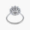 Bague 54 Bague perle et diamants en or blanc 18K 58 Facettes