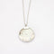 Pendentif Pendentif en or gris 18K avec nacre et diamants 58 Facettes HS2417