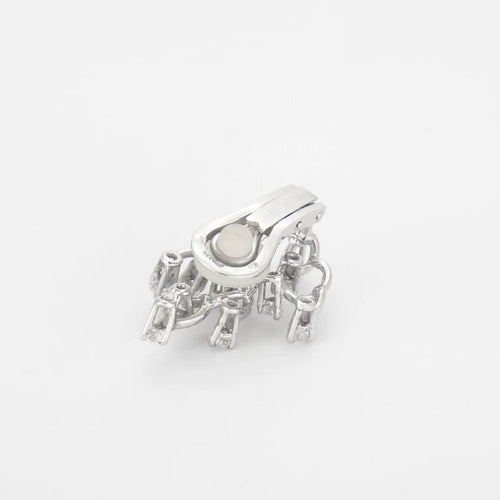 Boucles d'oreilles Boucles d'oreilles - Or gris 18K et diamants 0,5 ct 58 Facettes HS7269